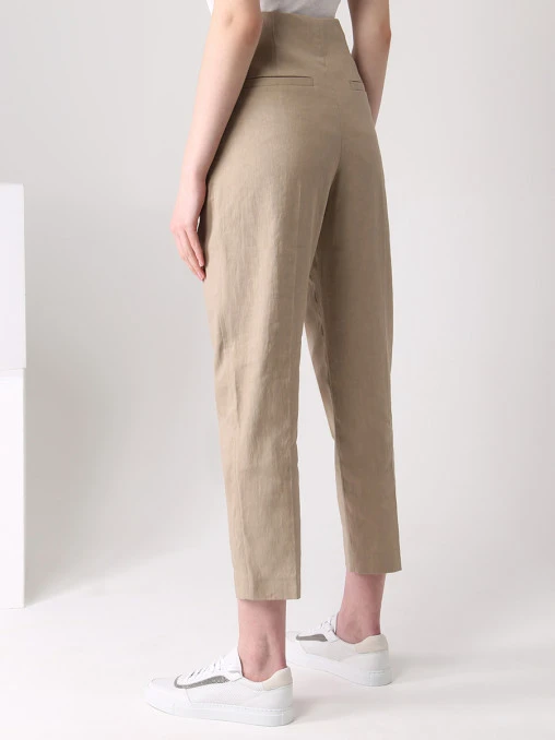 Брюки льняные BRUNELLO CUCINELLI