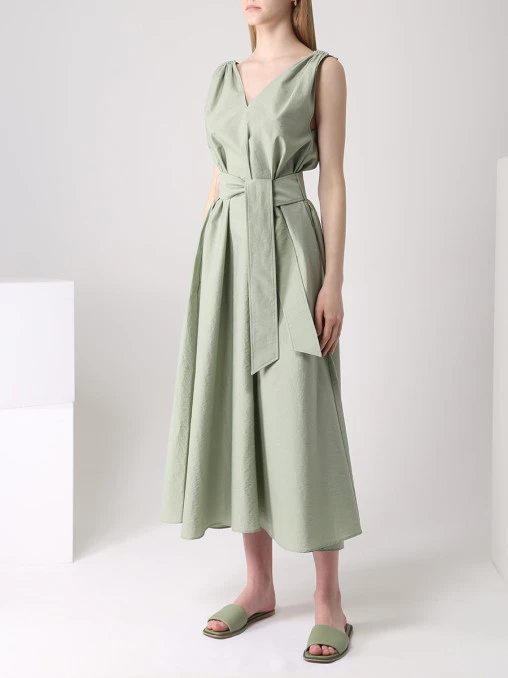 Платье хлопковое BRUNELLO CUCINELLI