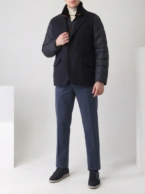 Куртка комбинированная KITON