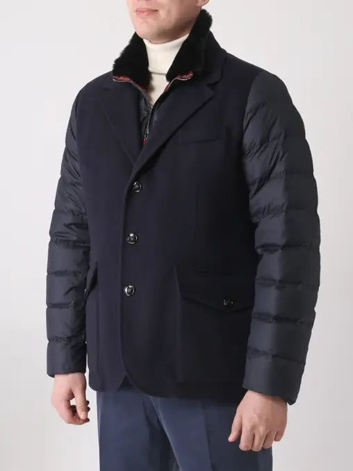 Куртка комбинированная KITON
