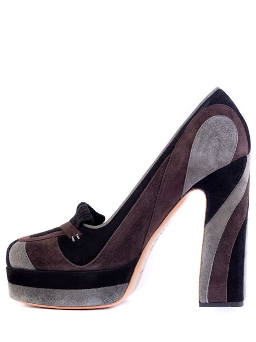 Туфли замшевые ROCHAS