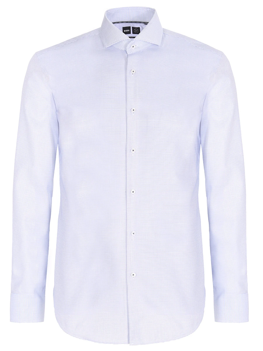 Рубашка Slim Fit хлопковая от BOSS за 11 620 рублей со скидкой 30% ...