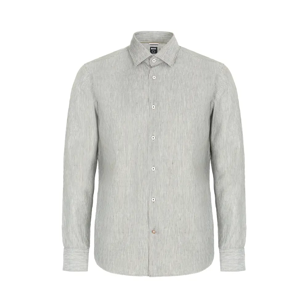 Рубашка Regular Fit изо льна и лиоцелла