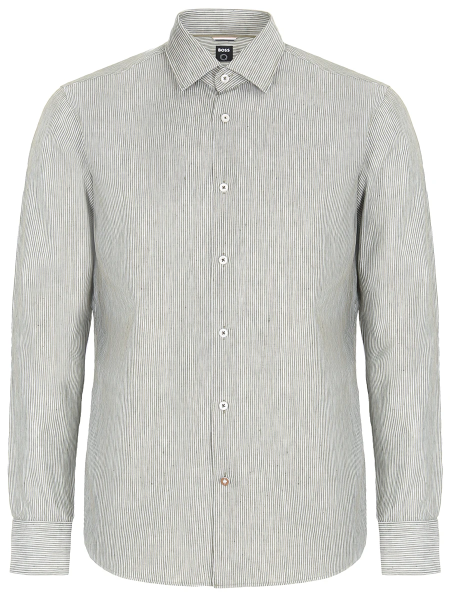 Рубашка Regular Fit изо льна и лиоцелла