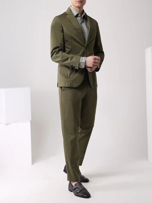 Рубашка Regular Fit изо льна и лиоцелла BOSS