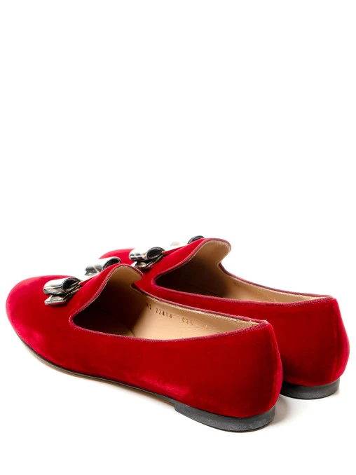 Лоферы кожаные S.FERRAGAMO