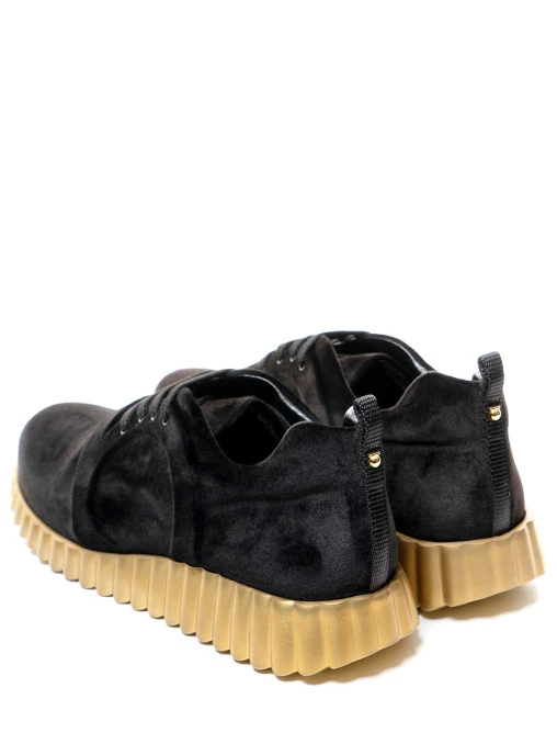 Кроссовки кожаные S.FERRAGAMO