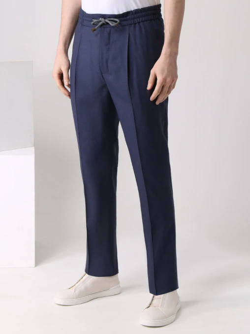 Брюки шерстяные BRUNELLO CUCINELLI