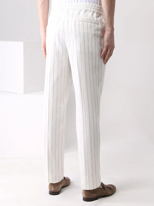 Брюки хлопковые BRUNELLO CUCINELLI