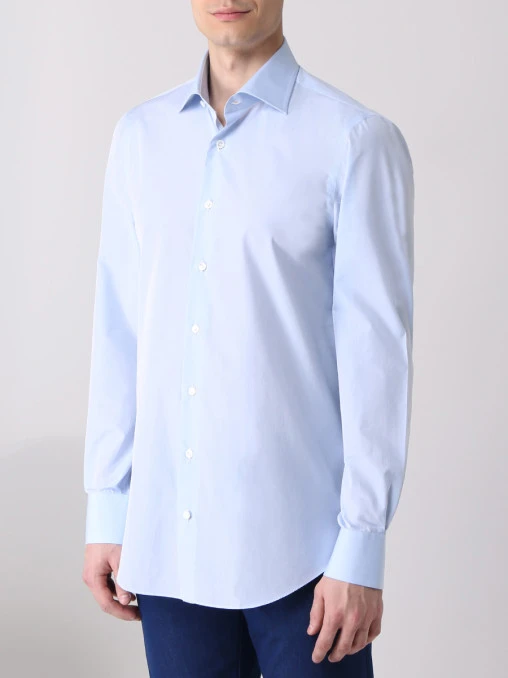 Рубашка хлопковая Regular Fit CESARE ATTOLINI