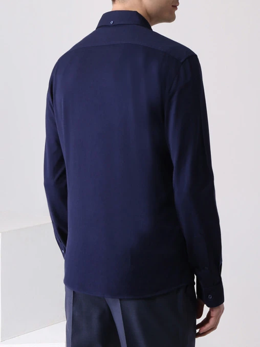 Рубашка хлопковая Leisure Fit BRUNELLO CUCINELLI