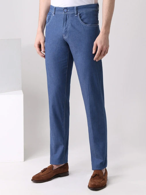 Джинсы хлопковые Slim Fit SCISSOR SCRIPTOR