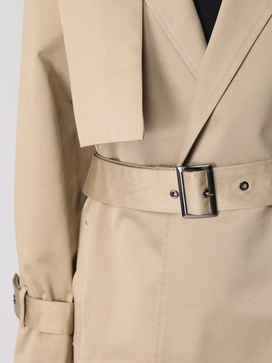 Тренч-оверсайз хлопковый