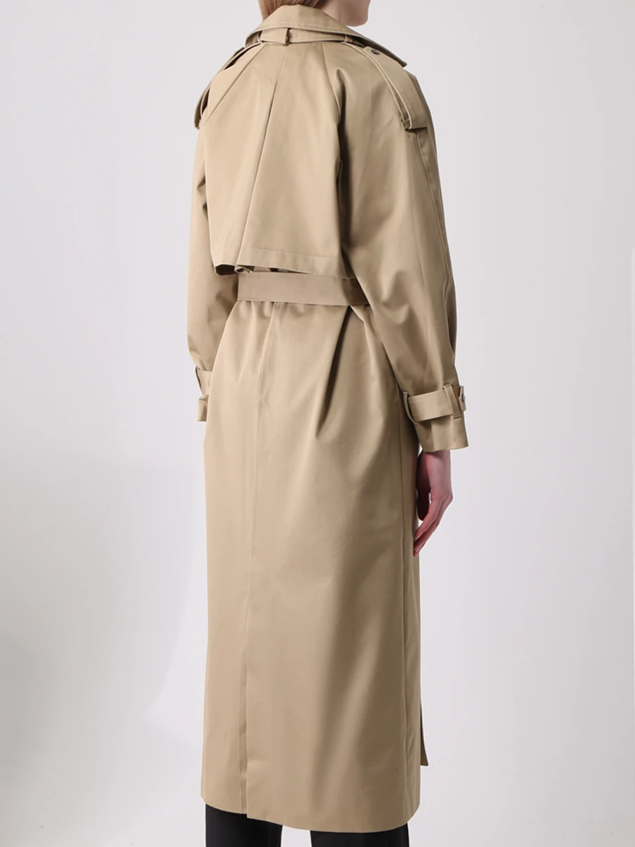 Тренч-оверсайз хлопковый