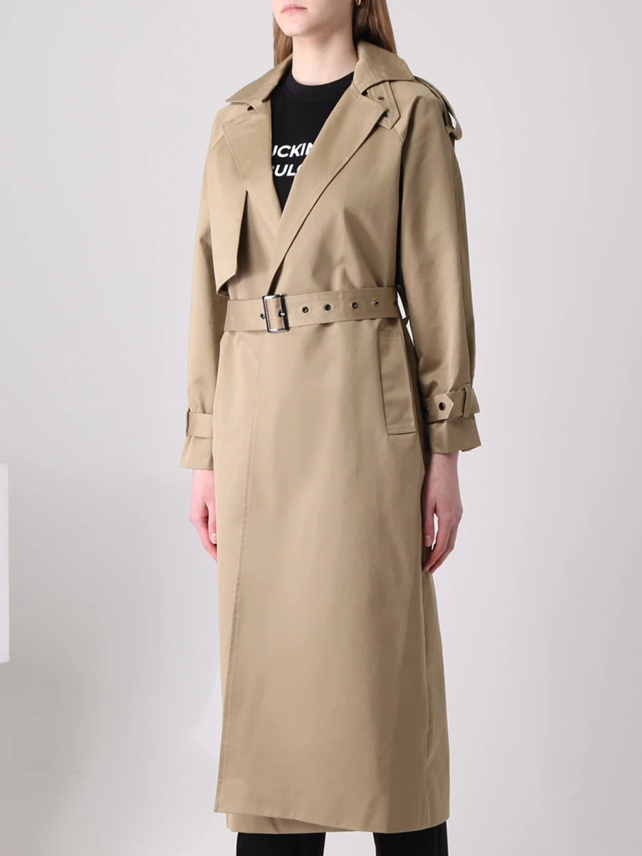 Тренч-оверсайз хлопковый