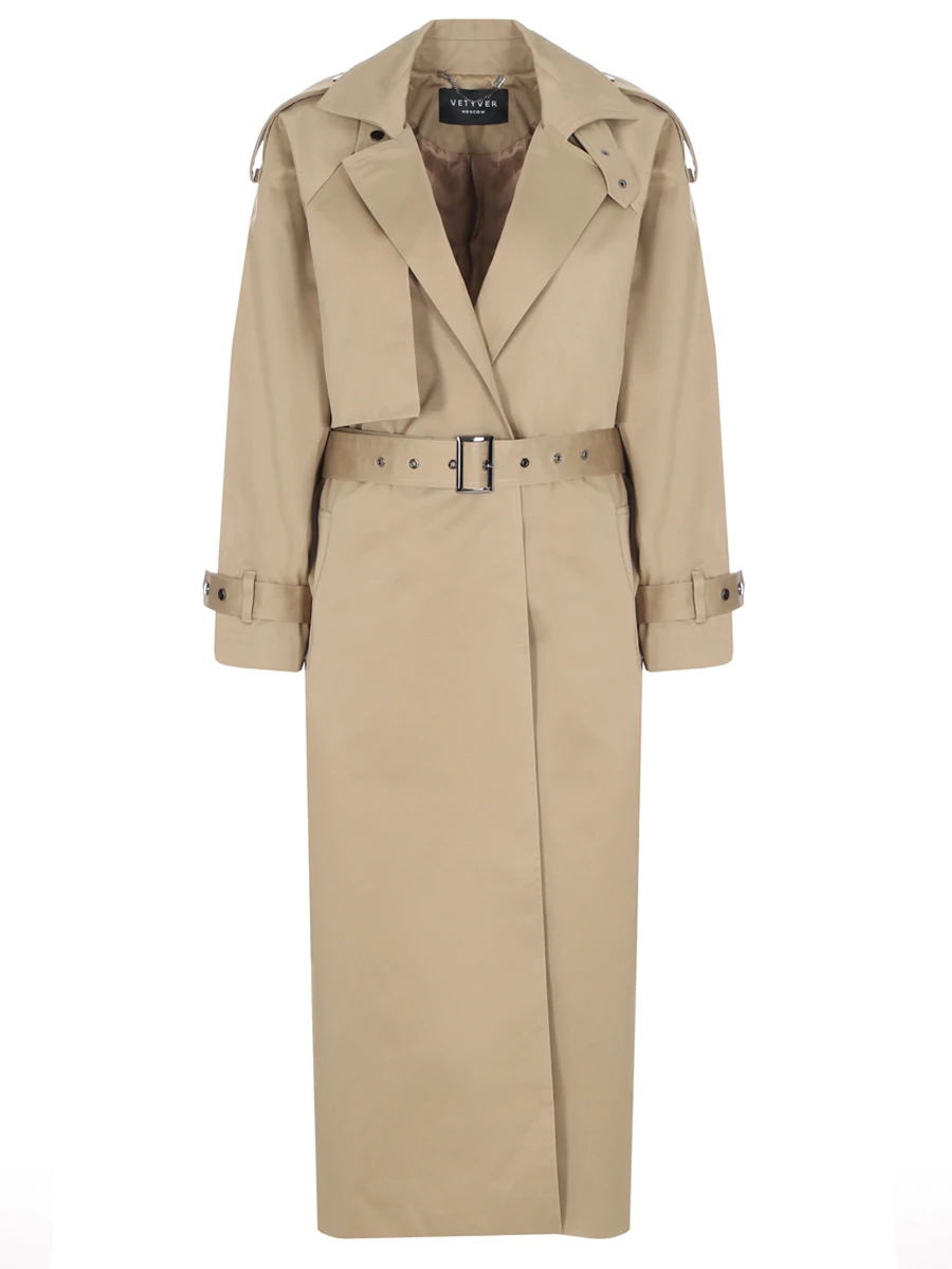 Тренч-оверсайз хлопковый