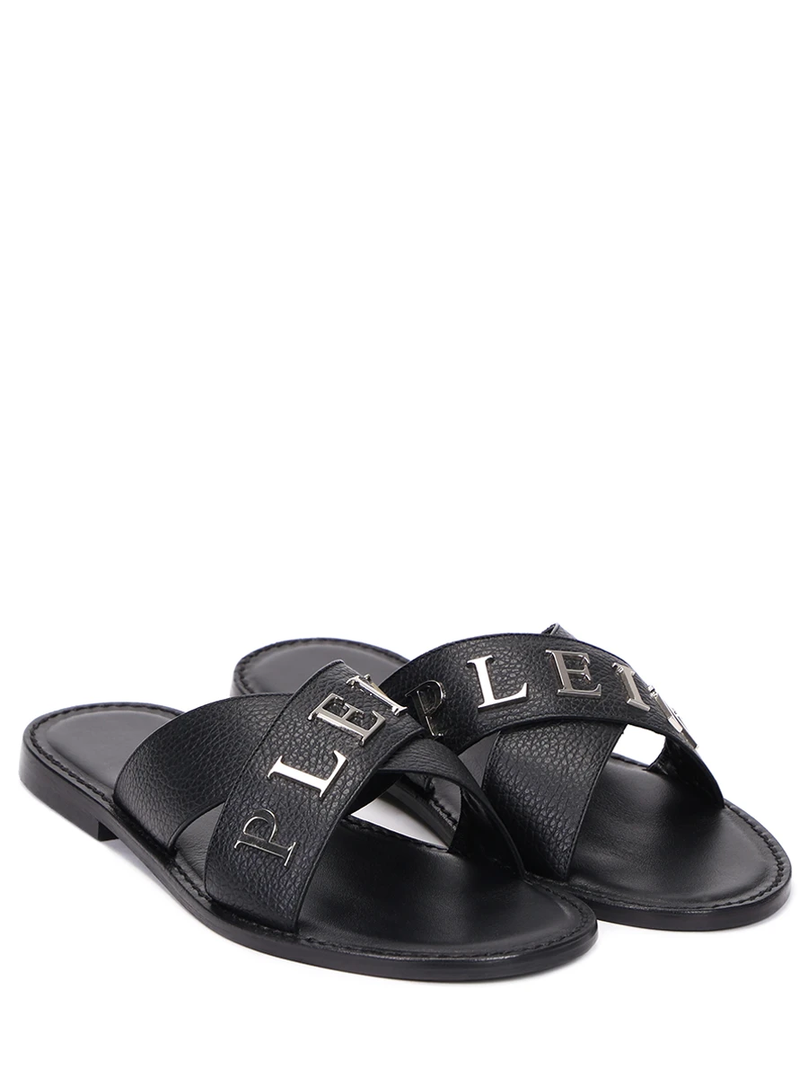 Шлепанцы кожаные