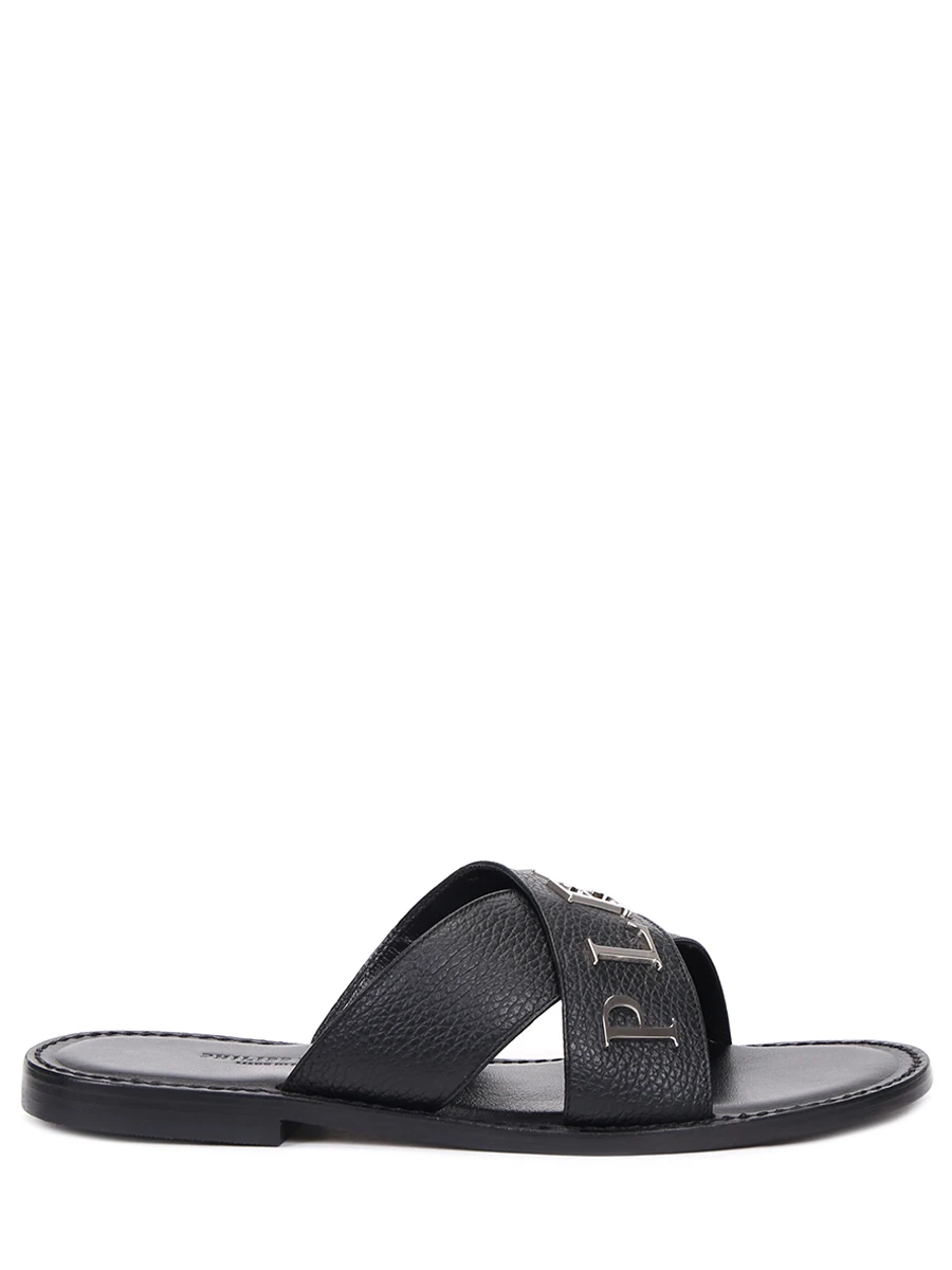 Шлепанцы кожаные