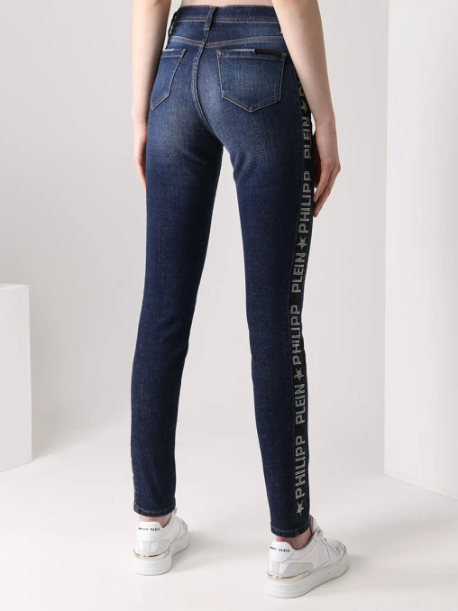 Джинсы хлопковые PHILIPP PLEIN