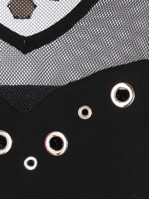 Платье комбинированное PHILIPP PLEIN