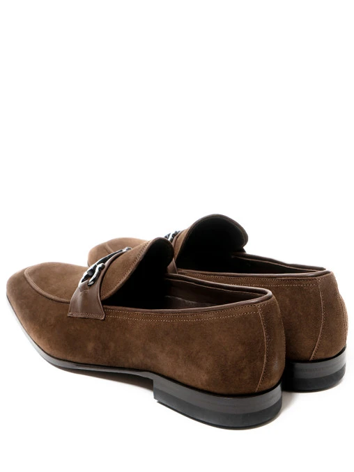 Лоферы кожаные S.FERRAGAMO