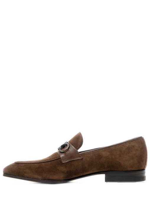 Лоферы кожаные S.FERRAGAMO