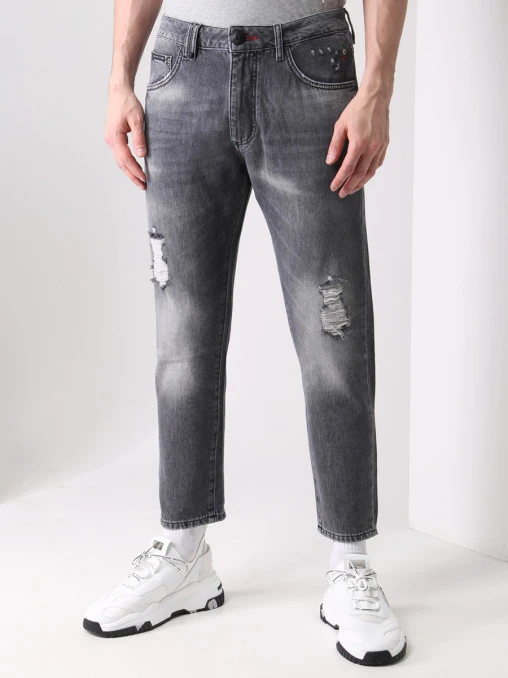 Джинсы хлопковые Detroit Fit PHILIPP PLEIN