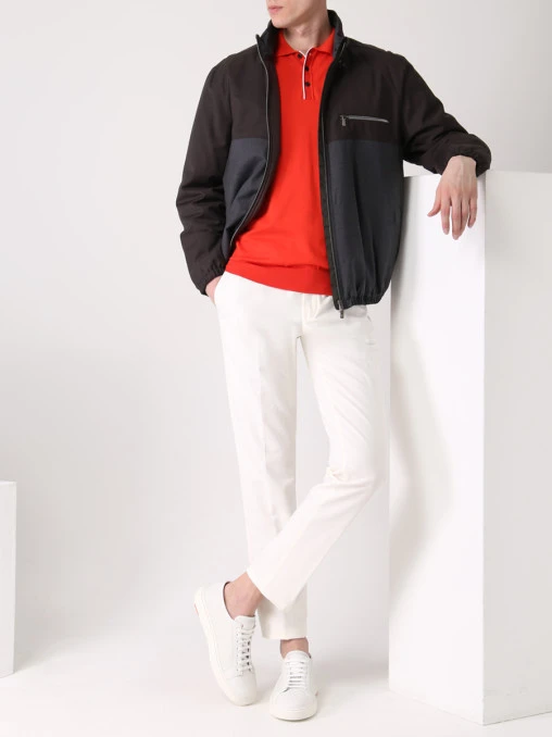 Поло хлопковое CUDGI