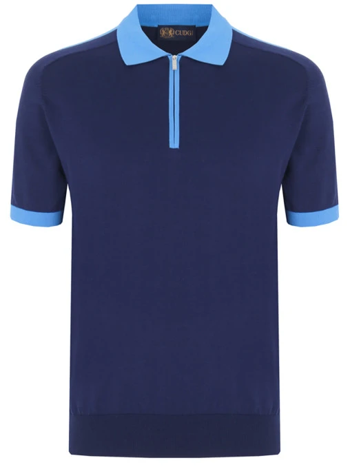 Поло хлопковое CUDGI
