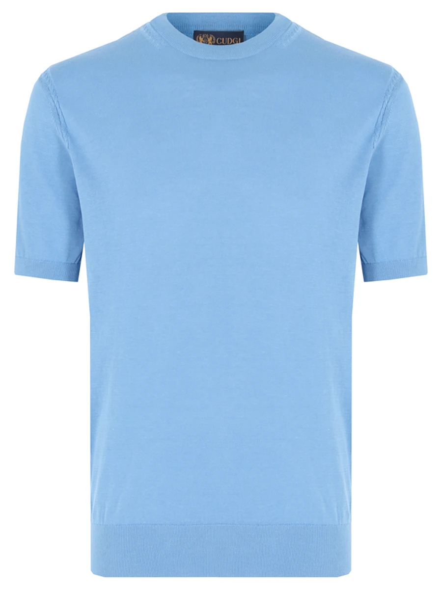 Футболка из хлопка и шелка