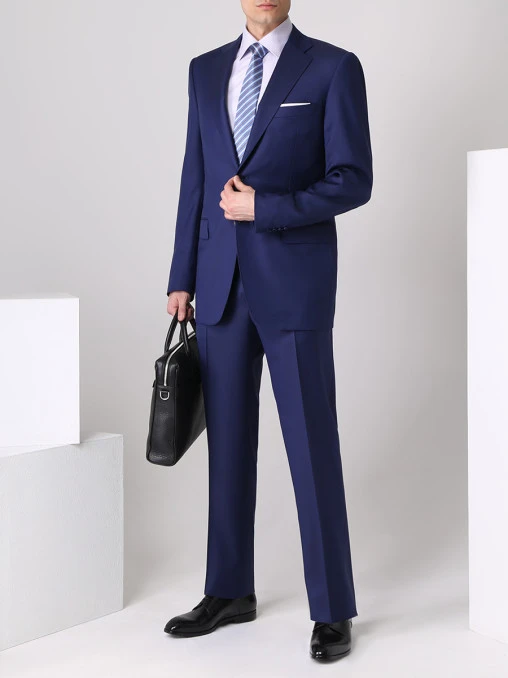 Рубашка Regular Fit хлопковая CANALI