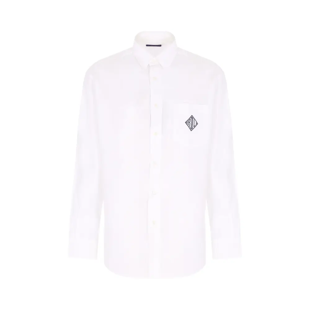 Рубашка Regular Fit льняная