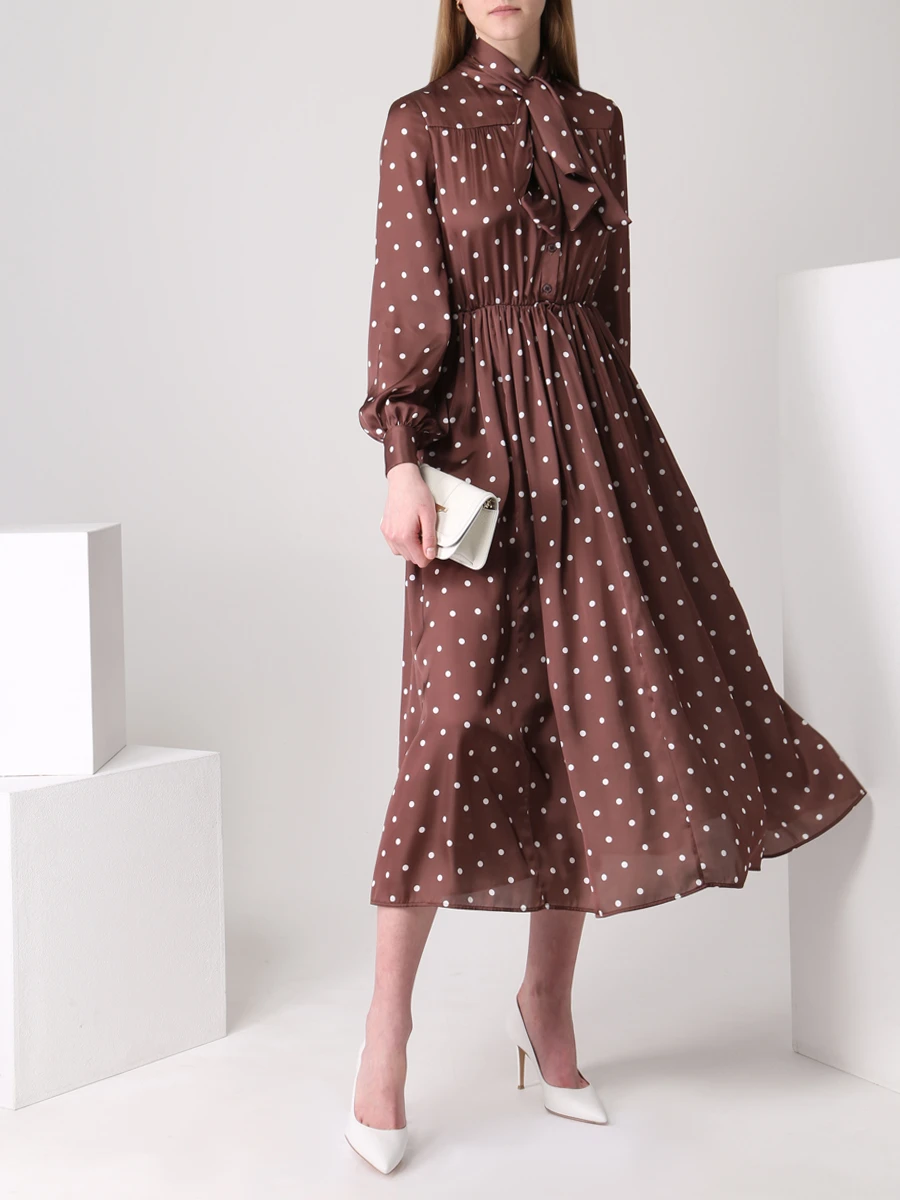 Платье в горох