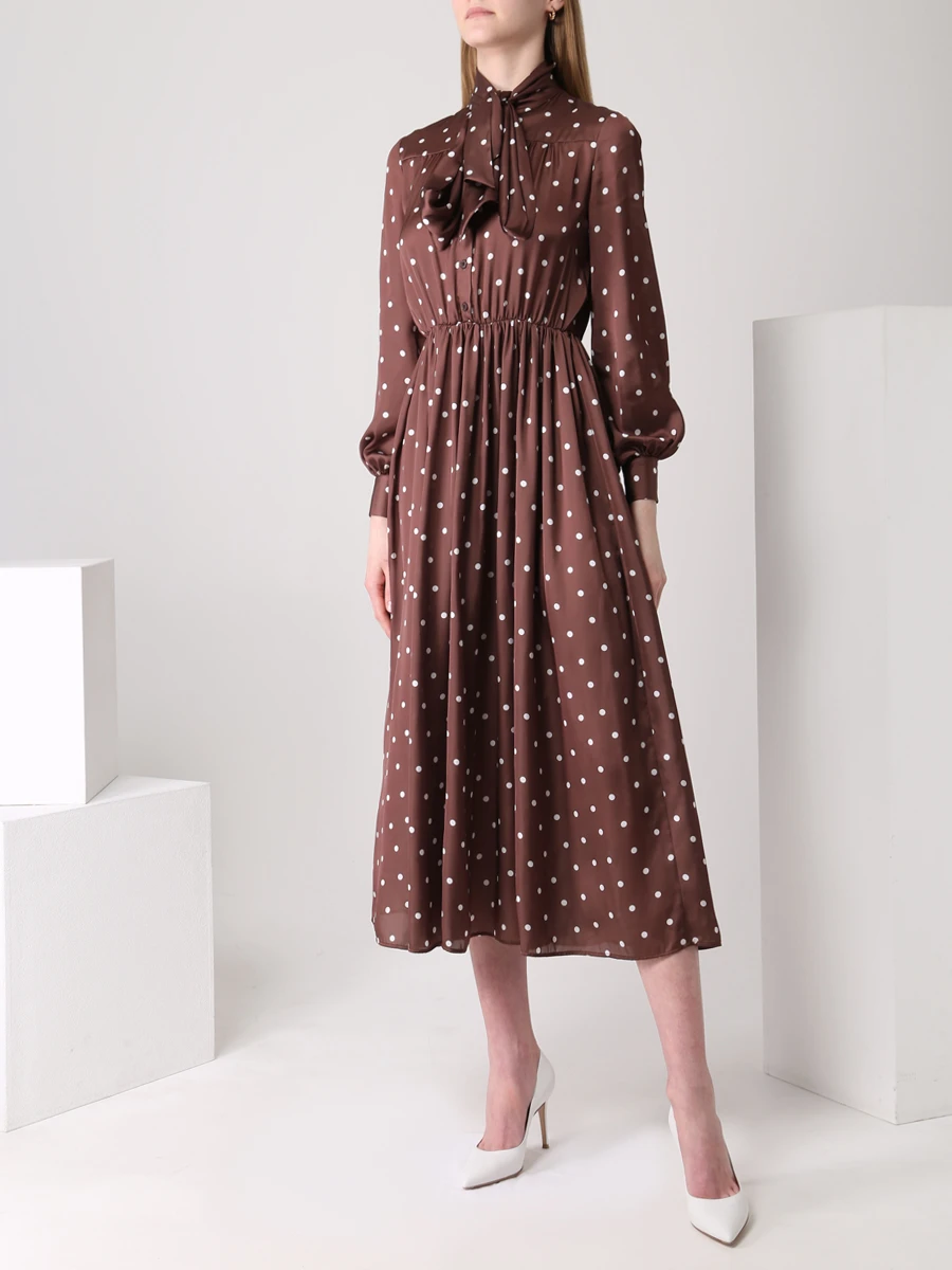 Платье в горох