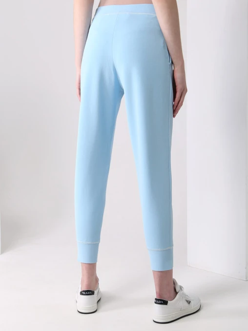 Джоггеры из вискозы STELLA MCCARTNEY