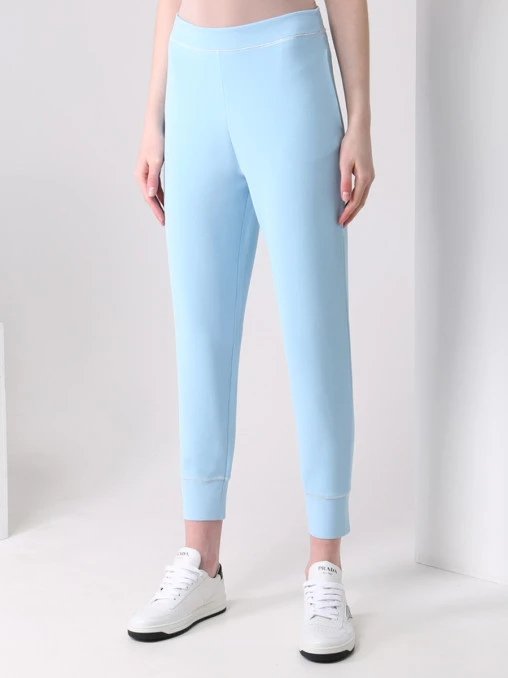 Джоггеры из вискозы STELLA MCCARTNEY