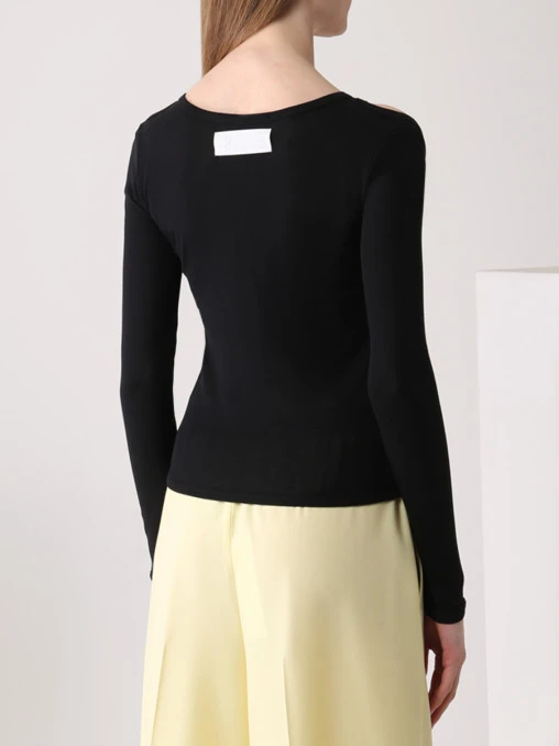 Футболка с вырезами STELLA MCCARTNEY