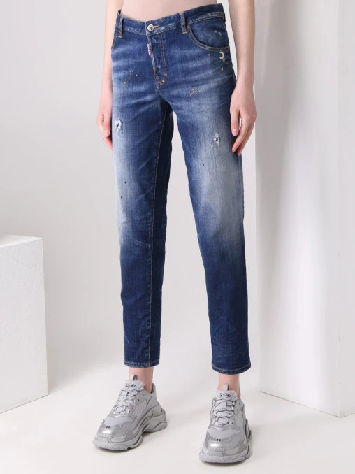 Джинсы хлопковые DSQUARED2