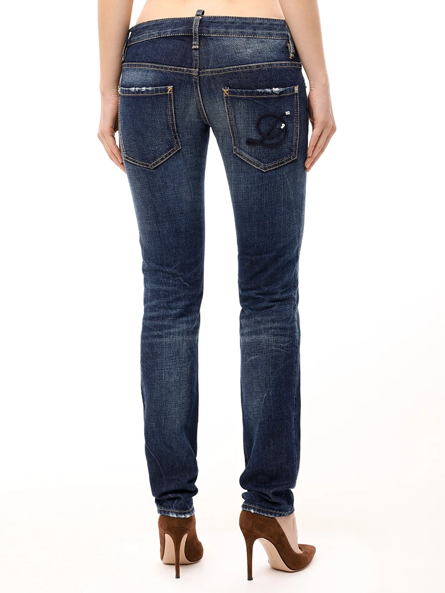 Джинсы хлопковые