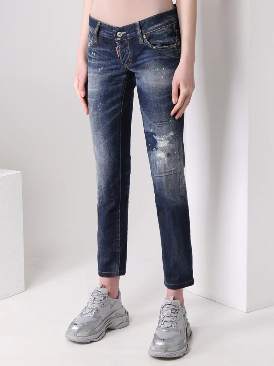 Джинсы хлопковые