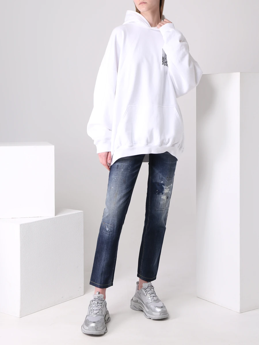 Джинсы хлопковые