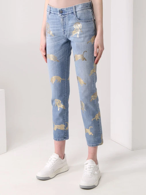 Джинсы хлопковые STELLA MCCARTNEY