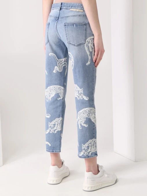 Джинсы хлопковые STELLA MCCARTNEY