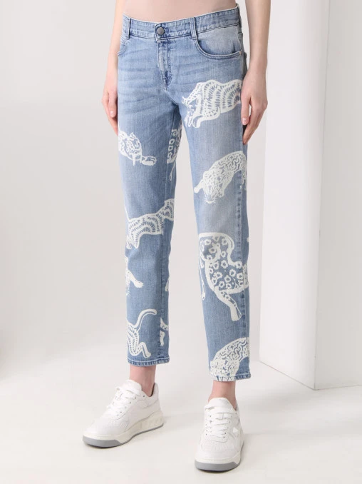 Джинсы хлопковые STELLA MCCARTNEY