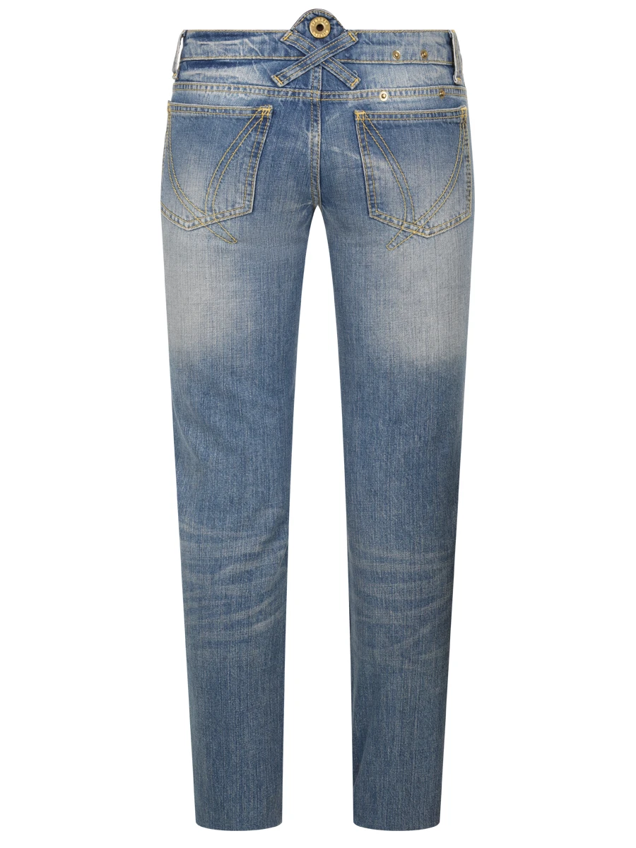 Джинсы хлопковые