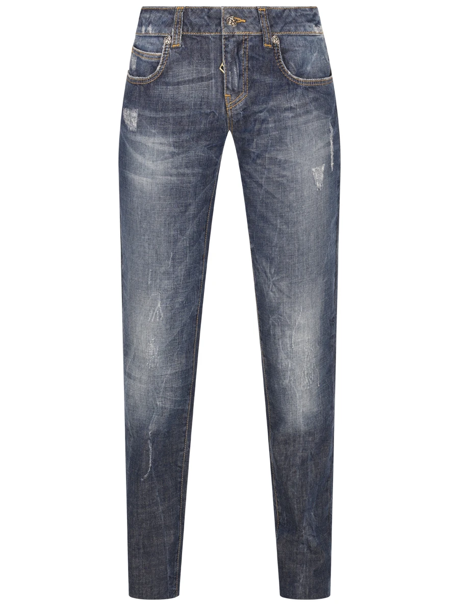 Джинсы хлопковые