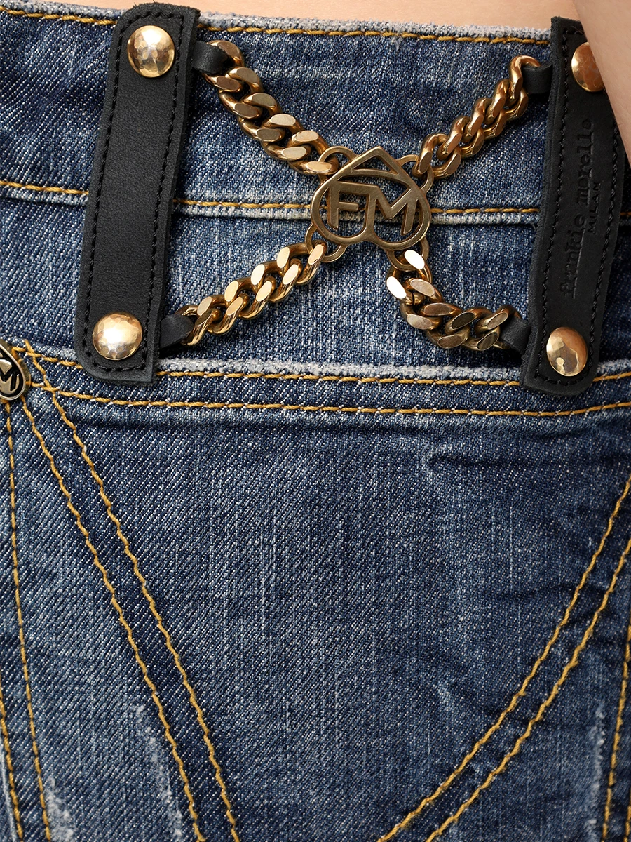 Джинсы хлопковые