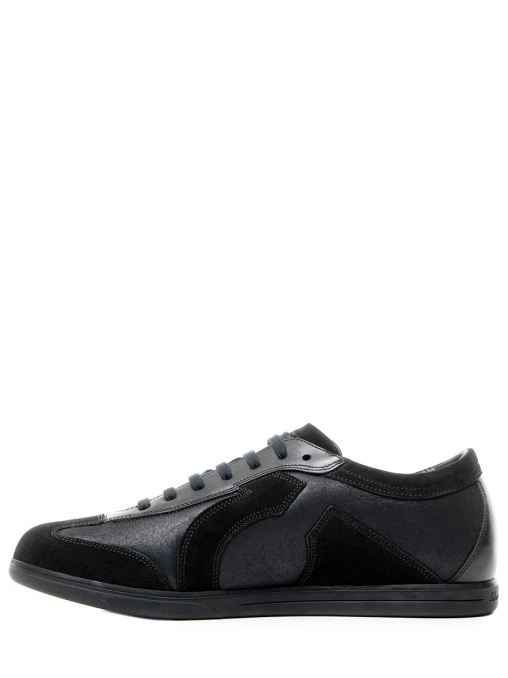 Кеды комбинированные на меху S.FERRAGAMO