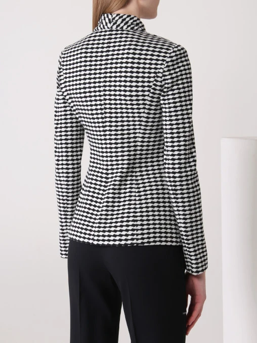 Жакет с узором ARMANI COLLEZIONI