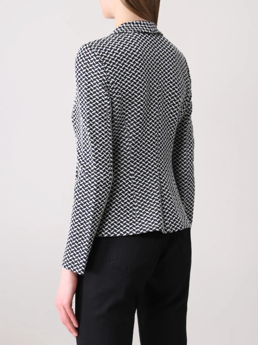 Жакет с узором ARMANI COLLEZIONI